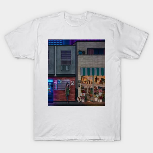 Nightshift T-Shirt by amidstsilence